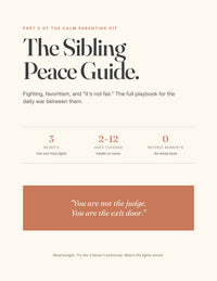 The Calm Parenting Kit — 7 Downloadable Guides for Parents — image 6