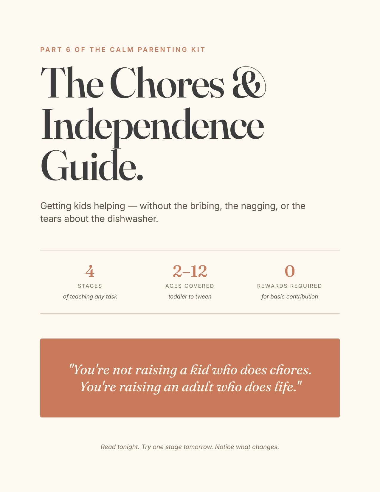 The Chores & Independence Guide